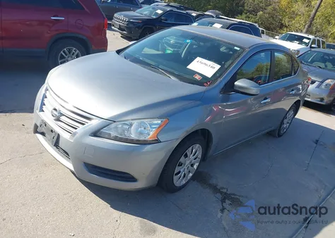 2013 Nissan Sentra Sv z USA, uszkodzony, nr VIN 3N1AB7AP8DL672760